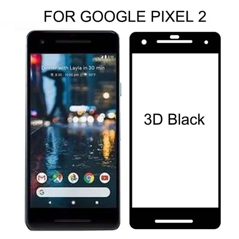Защитное стекло для смартфона Pixel 2 3 XL Google 2XL 3XL 3D 2.5D Закаленное полное