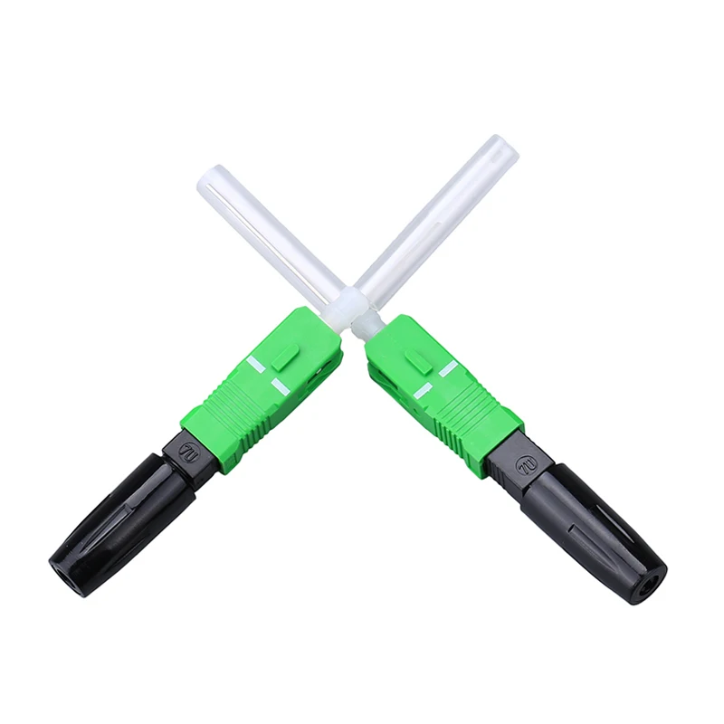 10 шт горячего расплава типа SC/APC Быстрый волоконно-оптический соединитель