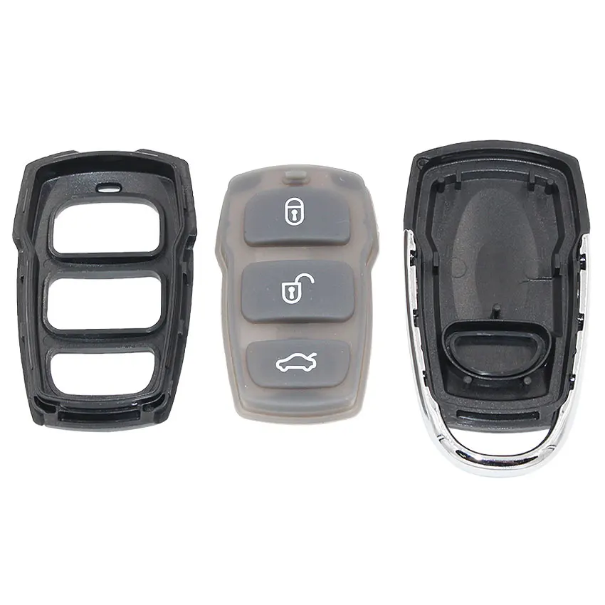 Модифицированный чехол с 3 кнопками для пульта дистанционного управления Hyundai Kia