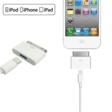 8pin женский 30pin разъем адаптера конвертера для iPhone 4 4S iPad2 3 iPad Touch3 4 адаптер IOS
