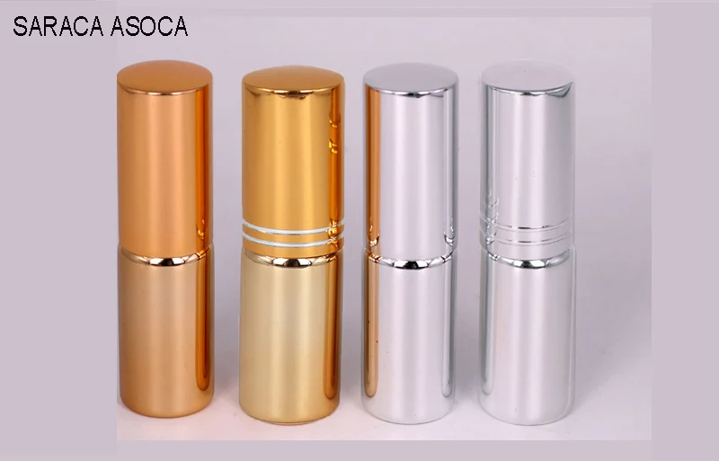 

5ml Electroplating UV Glass Spray Perfume Bottles Empty Cosmetics Refillable Bottle 100PCS/LOT