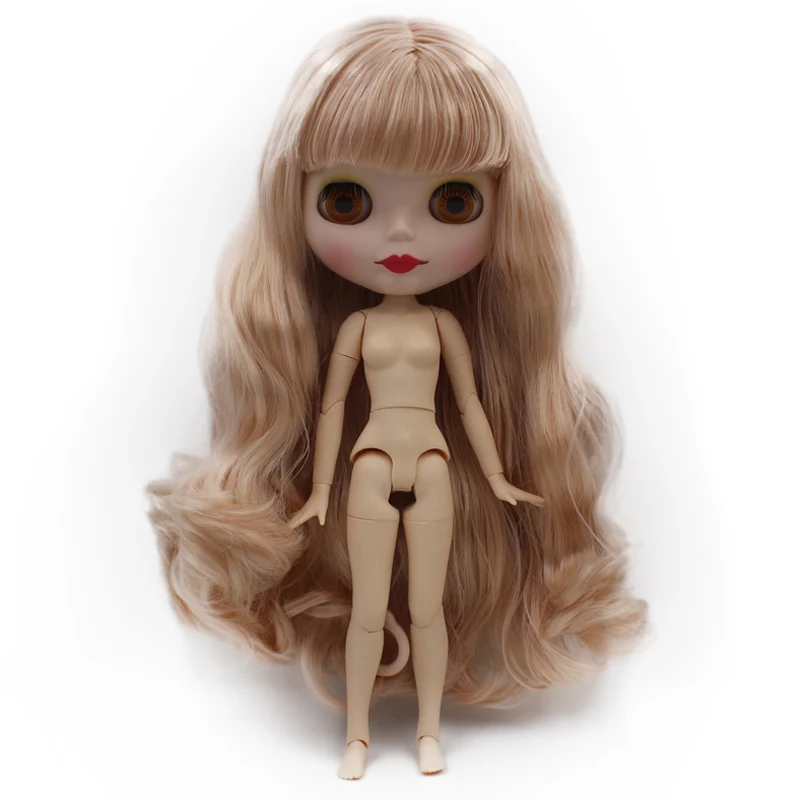 Заводская кукла Neo Blyth, матовое лицо, 1/6 BJD, шарнирная кукла Blyth, куклы для девочек, игрушки для новорожденных детей E - Цвет: NO.48
