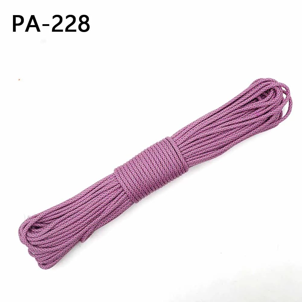 1pcs Christmas Series 550 Paracord Parachute Cord Lanyard Mil Spec Type III 7 Strand Core 100 FT Christmas Gift - Цвет: PA-228