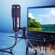 

original M1Pro 48KHZ/24BIT Professional USB Microphone PC Condenser Podcast Streaming Cardioid Mic for Computer