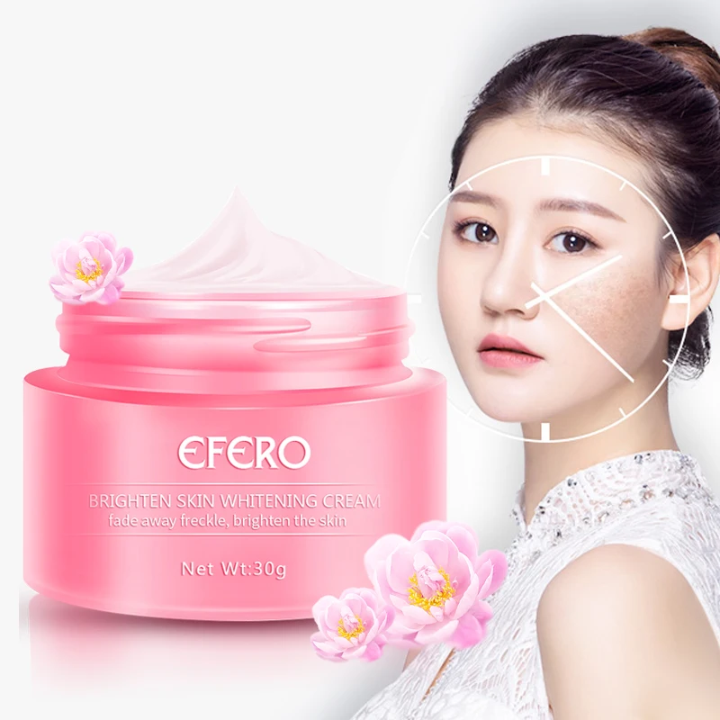 

EFERO Whitening Face Freckle Cream Essence Deep Repair Skin Brightening Pigment Melanin Black Spot Acne Scar Removing Face Sream