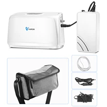 

VARON Portable Oxygen Machine 3L/Min 30%-35% Oxygen Concentration Pulse Oxygen Supply PSA Oxygen Generation With Battery