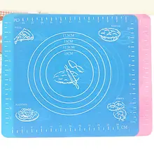 Силиконовая форма для выпечки Мат утолщение муки Rolling масштаба коврик для замеса теста коврик для выпечки Циновка для роллов подкладка под посуду для выпечки