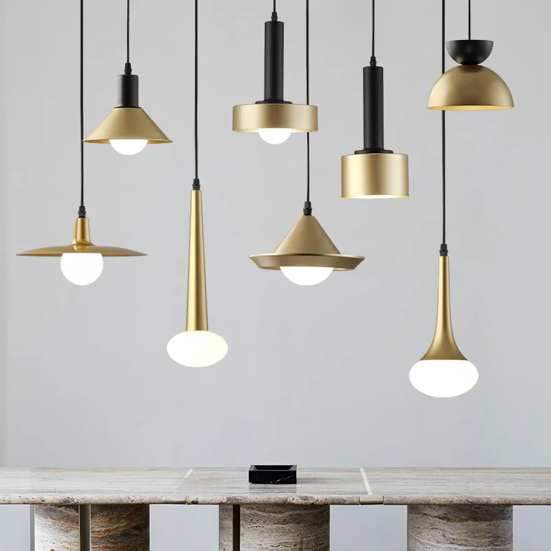 (Free LED Light Source)Modern pendant lights lamp E27/G9 nordic hanging for Bedroom/Living room/home decoration | Освещение