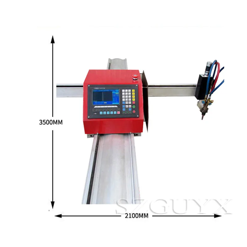 Портативный ЧПУ пламя плазмы двойного назначения настольный автоматический станок для резки стали