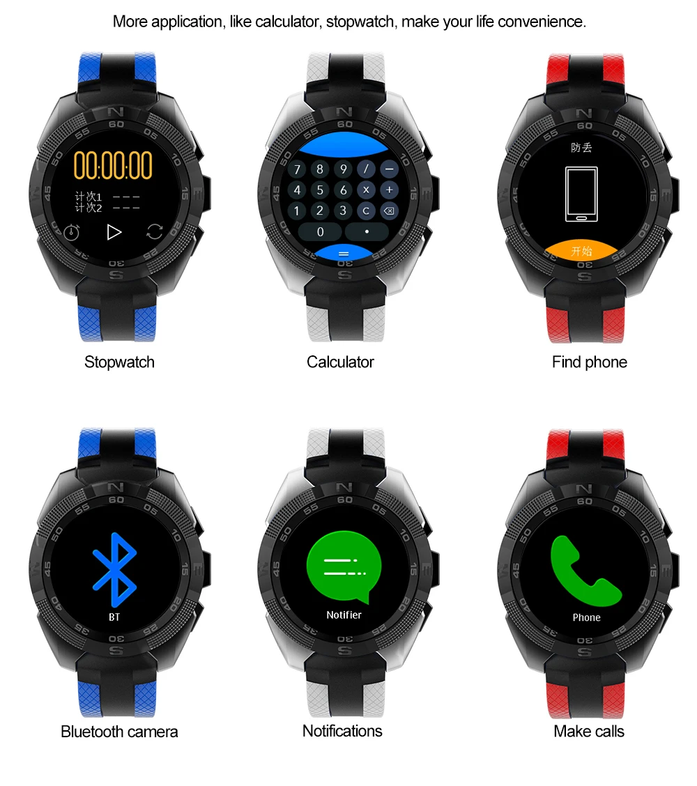 Для мужчин L3 Смарт-часы Bluetooth Вызов сердечного ритма мониторинг сна Сигнализация сообщение напоминание дистанционное управление для Android IOS смартфон