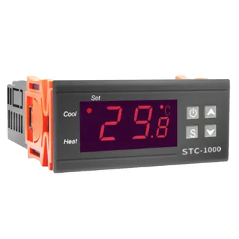 

Two Relay Output LED Digital Temperature Controller Thermostat Incubator with Heater and Cooler
