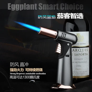 

Jobon cigar metal kitchen high temperature BUTANE gun torch LIGHTER DELIVERED WITHOUT GAS/GIFT BOX