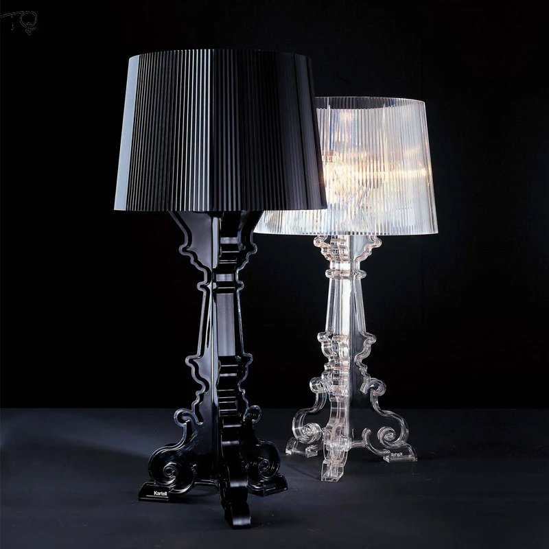  Italy Design Kartell Bourgie Acrylic Desk Lamp Designer Modern Simple Led Desk Lamp Living Room Bed