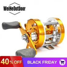 Центробежная Механическая двойная тормозная система 2+ 1BB 40#5,2: 1 Троллинг литье лодка колесо полностью металлический барабан Рыболовная катушка