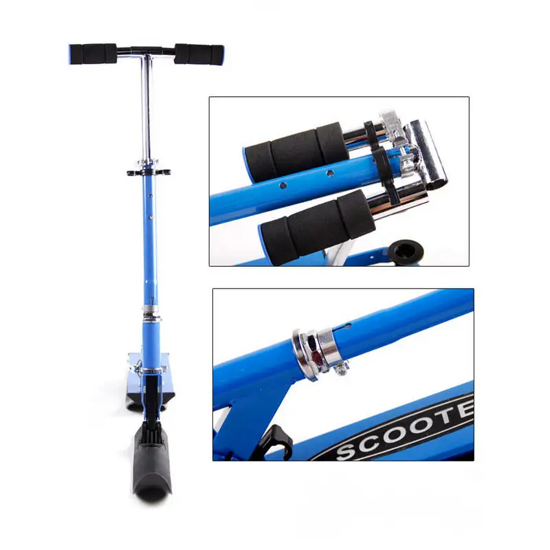 HAGIBIS 2 In 1 Youth Street & Snow Scooter, Folding kids Skate Board, Snow scooter child sled luge