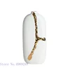 Creativity White Ceramic Vase Golden Branches Flower Arrangement Hydroponics Modern Home Decoration Wedding Flower Vase 6