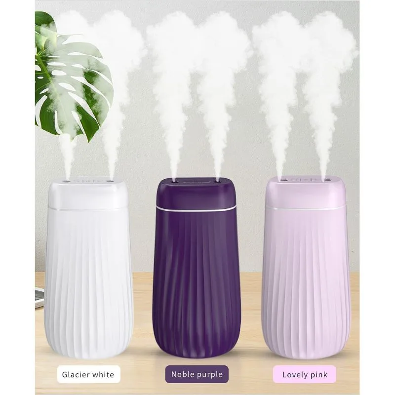 

1000ML Dual Mist Ultrasonic Aroma Diffuser USB Air Humidifier with LED Lights Mist Maker Mini Home Air Purifier humidificador