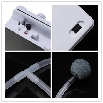 

Aquarium Oxygen Pump Portable Solar Powered Air Pump Rechargeable Battery Pond Aerator Outdoor Fishing Fish Water Pump Tank