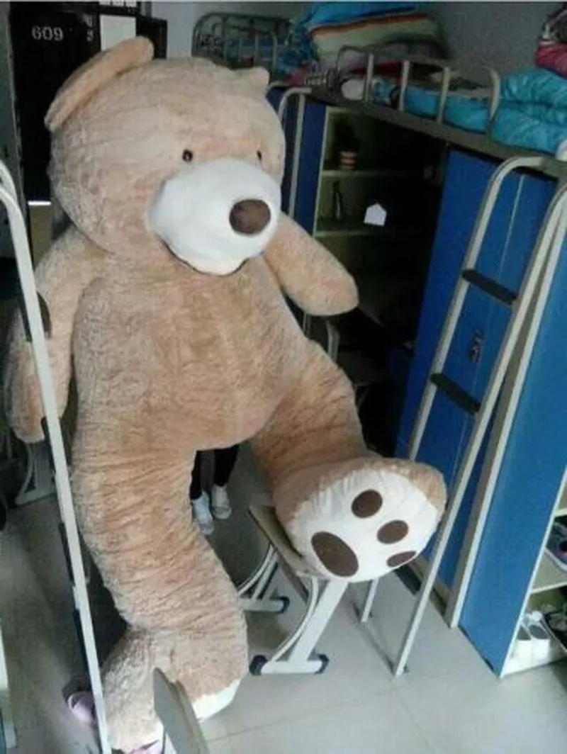 

130cm Giant Hung Big Teddy Bear Plush Soft Toys Doll No Cotton Just Cover Gift