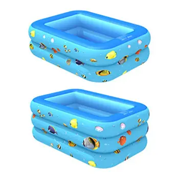 

Summer Inflatable Swimming Pool Backyard Inflated Bathtub Garden Kid Bathing Tub