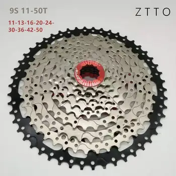 

ZTTO 9 Speed Cassette 11-50T MTB 9S Freewheel For M430 M4000 M590 cassete 9 velocidade freewheel k7 slx Cassette cassete 9v