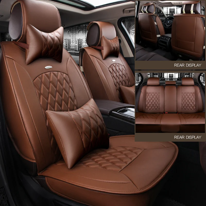 WLMWL универсальный кожаный чехол для автокресла BMW Все модели f30 f10 e46 x5 e70 x1 x3 e39 x4 f11