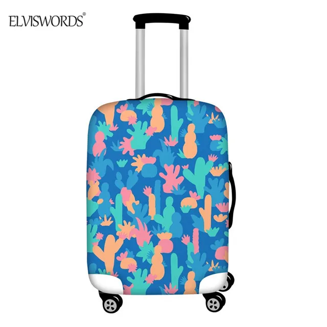 ELVISWORDS Trip Art Печать Tunk чехол Чехлы эластичная защита багажа от грязи крышка аксессуары для путешествий - Цвет: HK5708