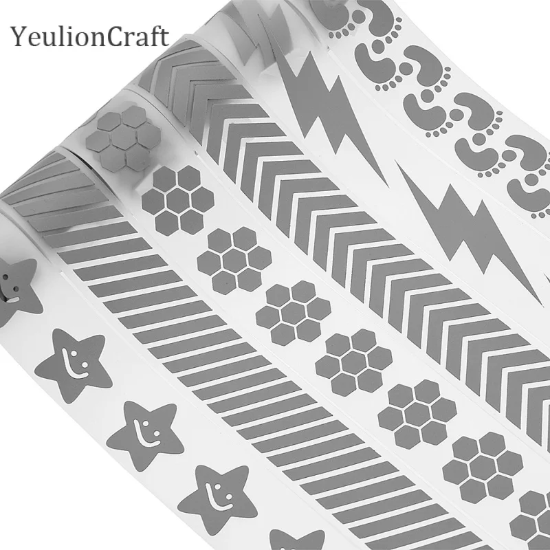 Reflective Stickers Heat Transfer Vinyl Film Reflective Tape DIY Iron On Fabric for Clothing reflective tape