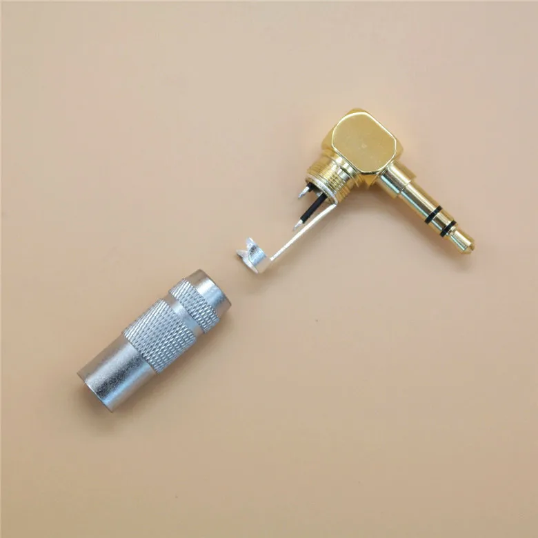 

Japan Oyaide 3. 5mm Belt Clip Plug Level Three Headset Audio Plug Male Connector DIY Earphones Material Curved Plug