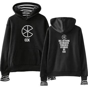 

CIX Korean combination soul album Fake Two Hoodies Fashion Kpop Hoodies Sweatshirt 2019 Trend Street Casual Wear Sweatshirt