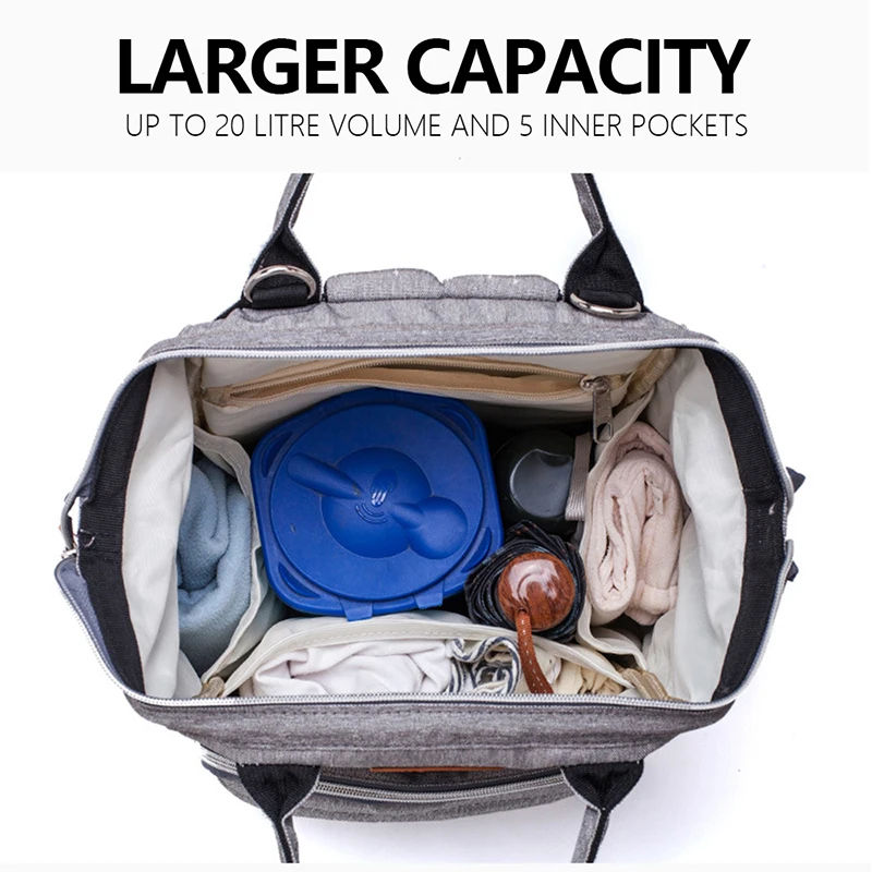 Maternity Bag Waterproof Diaper Bag Backpack for Mom Nappy Bags Large Capacity Baby Bag Travel Mummy bag Designer Nursing Bag