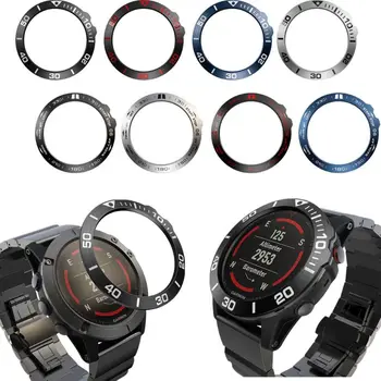 

Metal Bezel Ring Adhesive Cover Protective Case For Garmin Fenix 5X /5X Plus Smart Watch Accessories