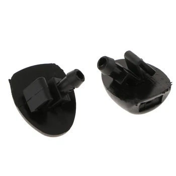 

2x Car Window Windshield Washer Sprayer Nozzle Accessory For Peugeot 206 407
