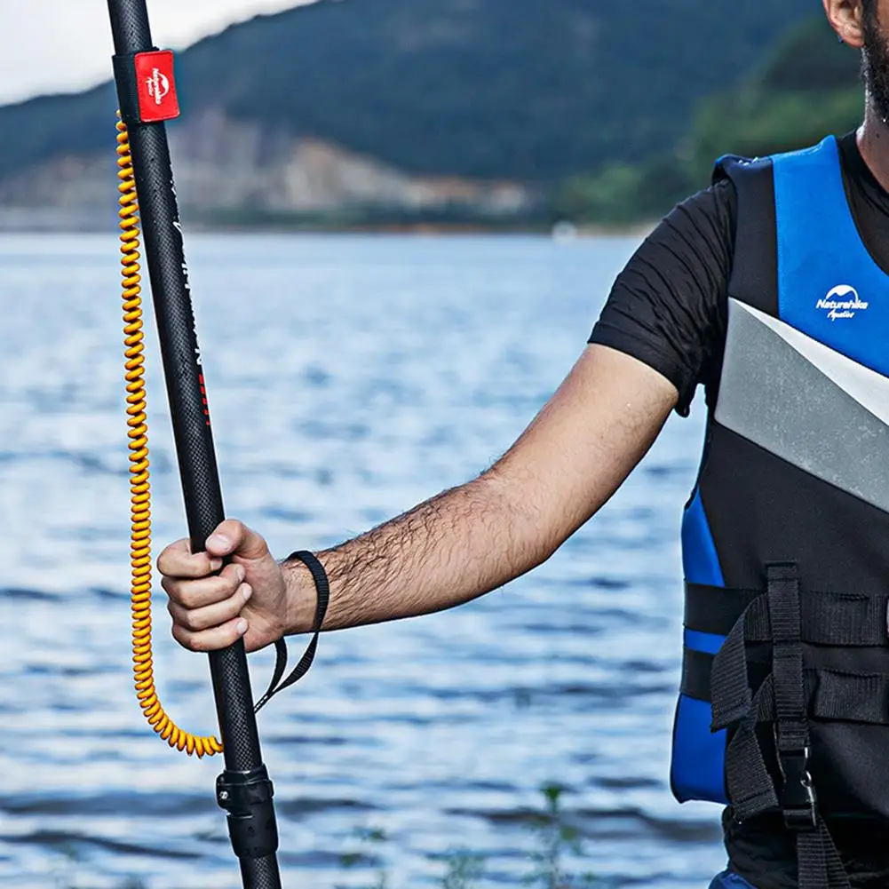 Kayak Paddle Rope Lanyard Cord Adjustable Stretchable Boat Rope Paddles Anti-Lost Rope For Paddles Board Rope Surfing Accessory