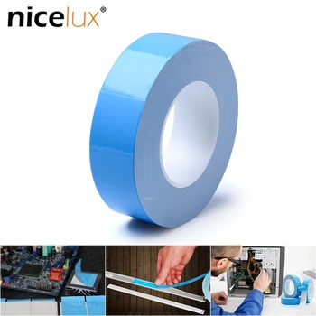 

5/10/25meter Width 40mm Transfer Tape Double Side Thermal Conductive Adhesive Tape for CPU GPU Chip PCB LED Strip Heatsink
