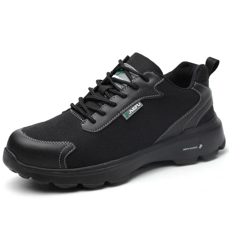 

high quality men casual breathable steel toe covers work safety shoes building site worker shoe security boots seguridad zapatos
