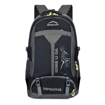 

Men Waterproof Climbing Backpack Rucksack 50L Outdoor Sports Bag Travel Backpack Camping Hiking Backpack Women Trekking Bag