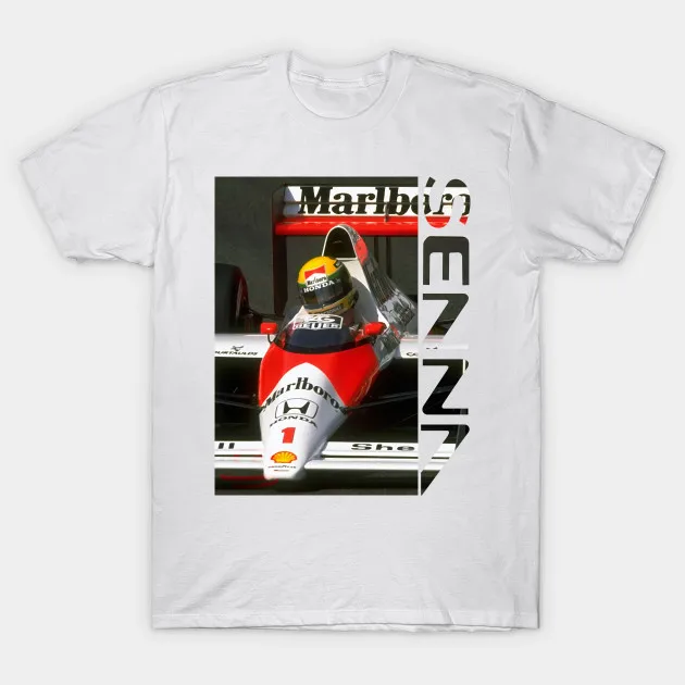AYRTON SENNA T-Shirt2019 Clothes Popular T-Shirt Crewneck 100% Cotton Tees Tops Summer O Neck T-S |