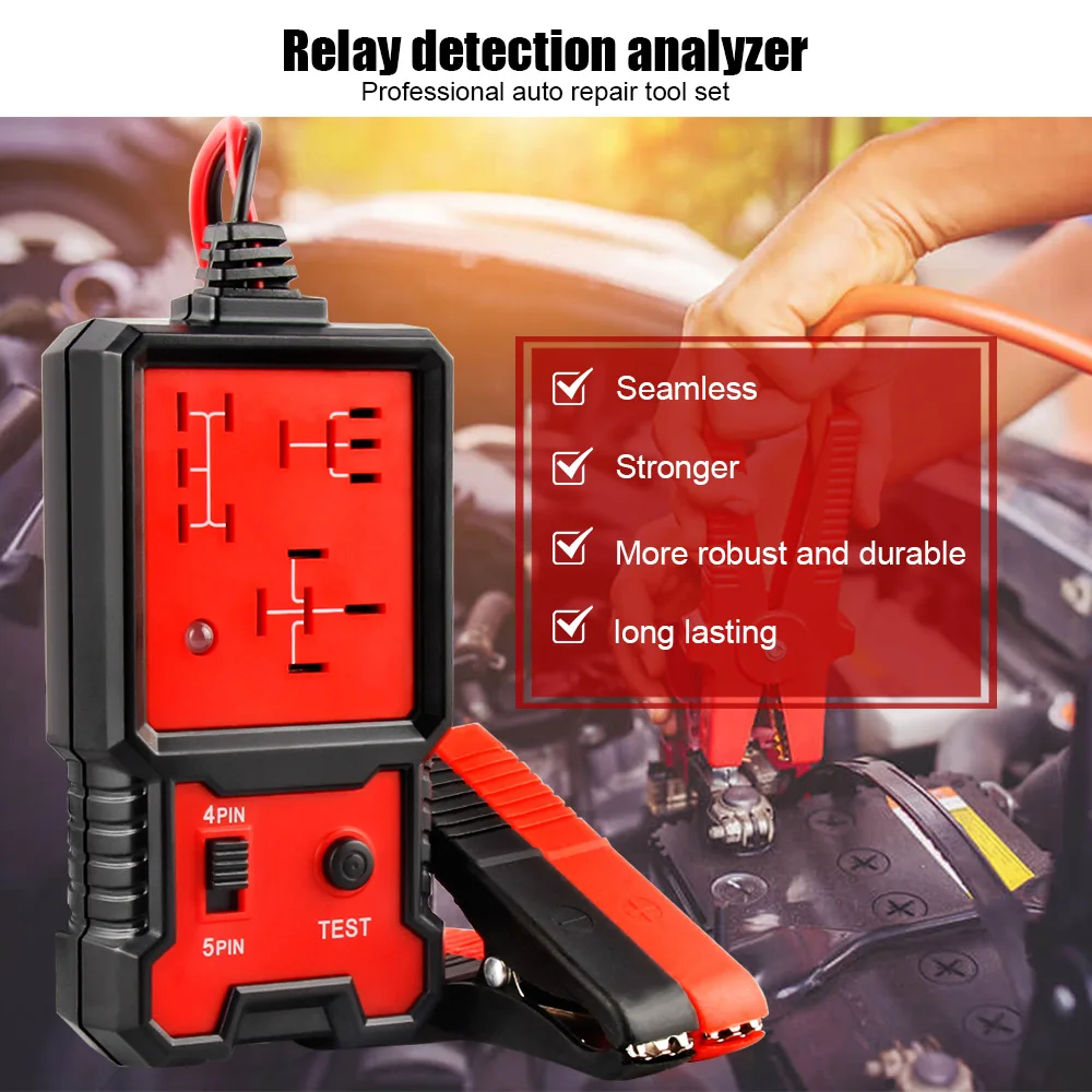 913-REL  Testeur de relais automobile 12V - Outillage spécifique