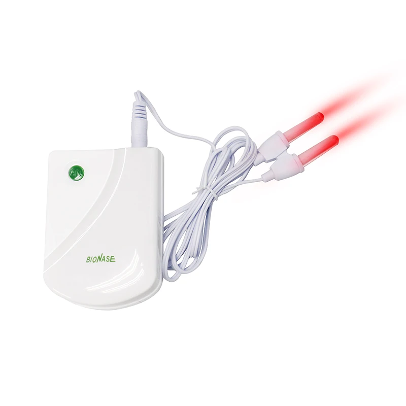 Nose Treatment Proxy BioNase Body Nose Massage Nose Care Therapy Machine Rhinitis Sinusitis Cure Hay fever Low Frequency Pulse Laser