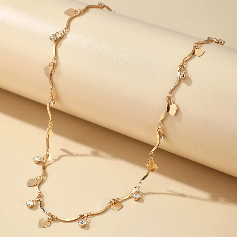 Leaf Diamond Belly Waist Chain For Womens Bohemian Geometric Circle Love-Heart Tassel Water Drop Shell Sexy  Body Jewelry Gifts