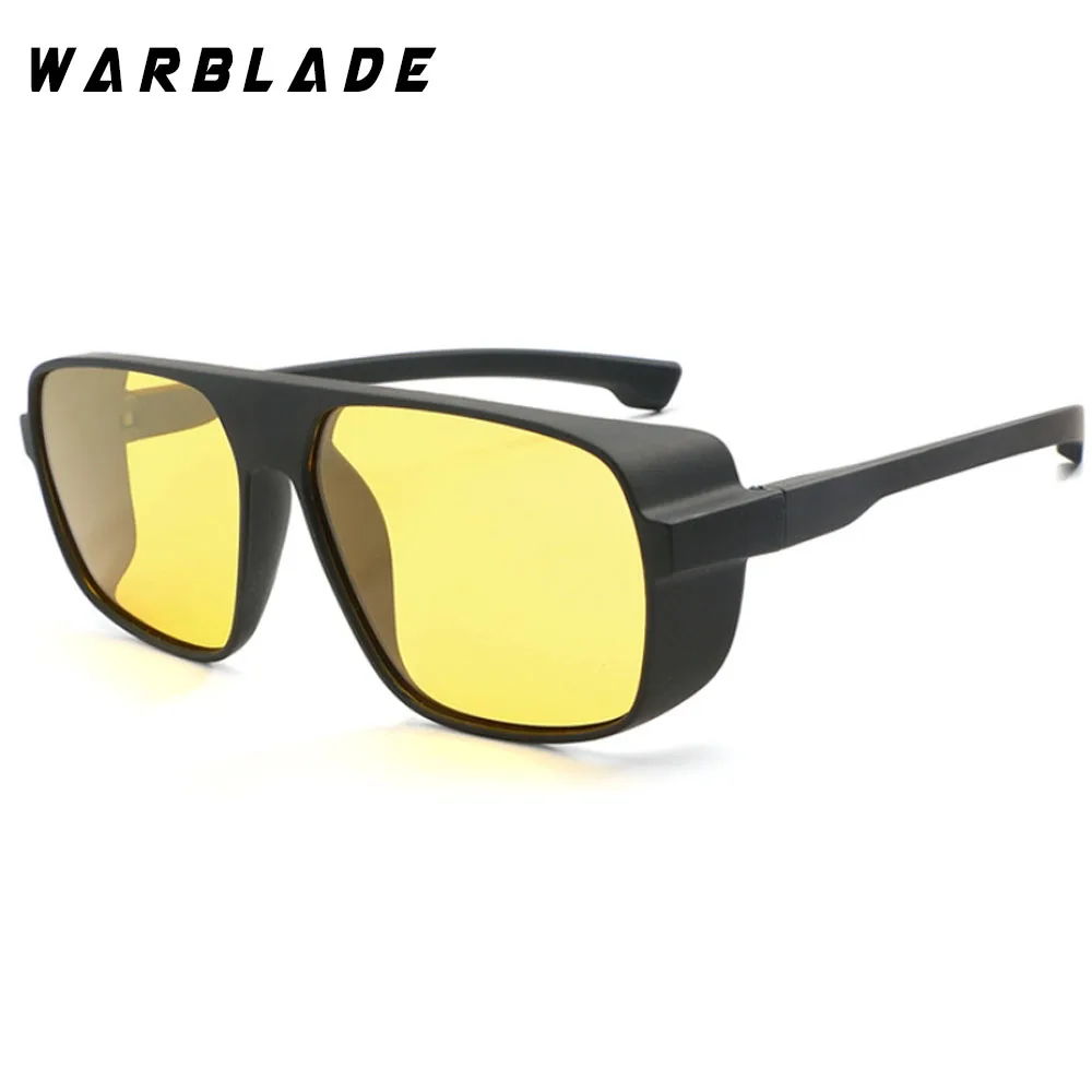 night vision WarBLade очки ночного видения для фар Поляризованные Вождения Солнцезащитные очки желтые линзы UV400 защита Ночные очки горячая распродажа - Цвет линз: night vision