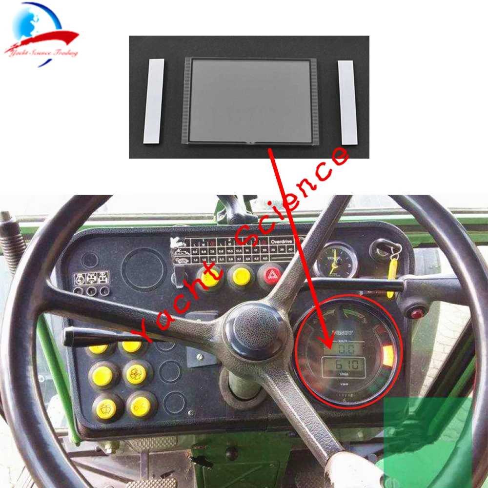 LCD Display Instrument Cluster Display For Fendt FAVORIT 600 LSA 611/612/614 LCD Display Instrument Cluster VDO Tacho / Traktor meter Pixel Repair