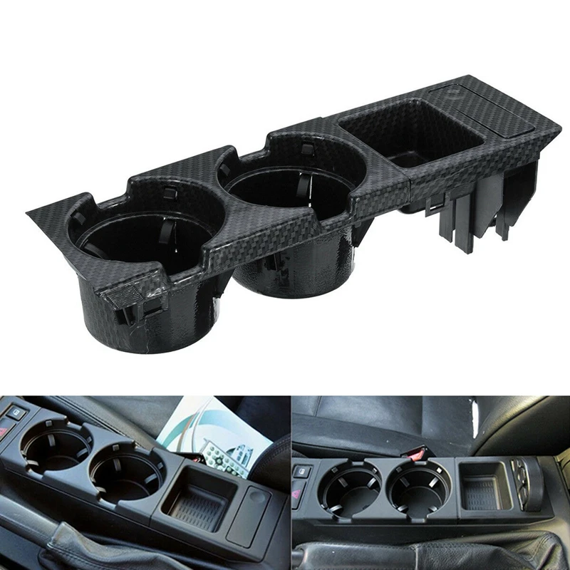 3Pcs Car Center Console Water Cup Holder for Bmw 3 Series Beverage