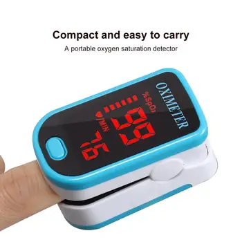 

JZ-111R Finger Oximeter Fingertip Pulse Oximeter Medical Equipment With Sleep Monitor Heart Rate Spo2 PR Pulse Oximeter