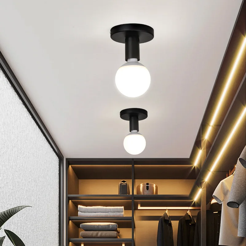 

Modern Ceiling Light Black Ceiling Lamp Industrial Flush Mount Light Fixtures For Kitchen luminaria Home Lighting Nordic Lamps
