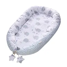 Многофункциональная переносная детская кроватка для новорожденных Bionic uterus, кровать для путешествий, детская кроватка, удаляемая детская кровать, бампер
