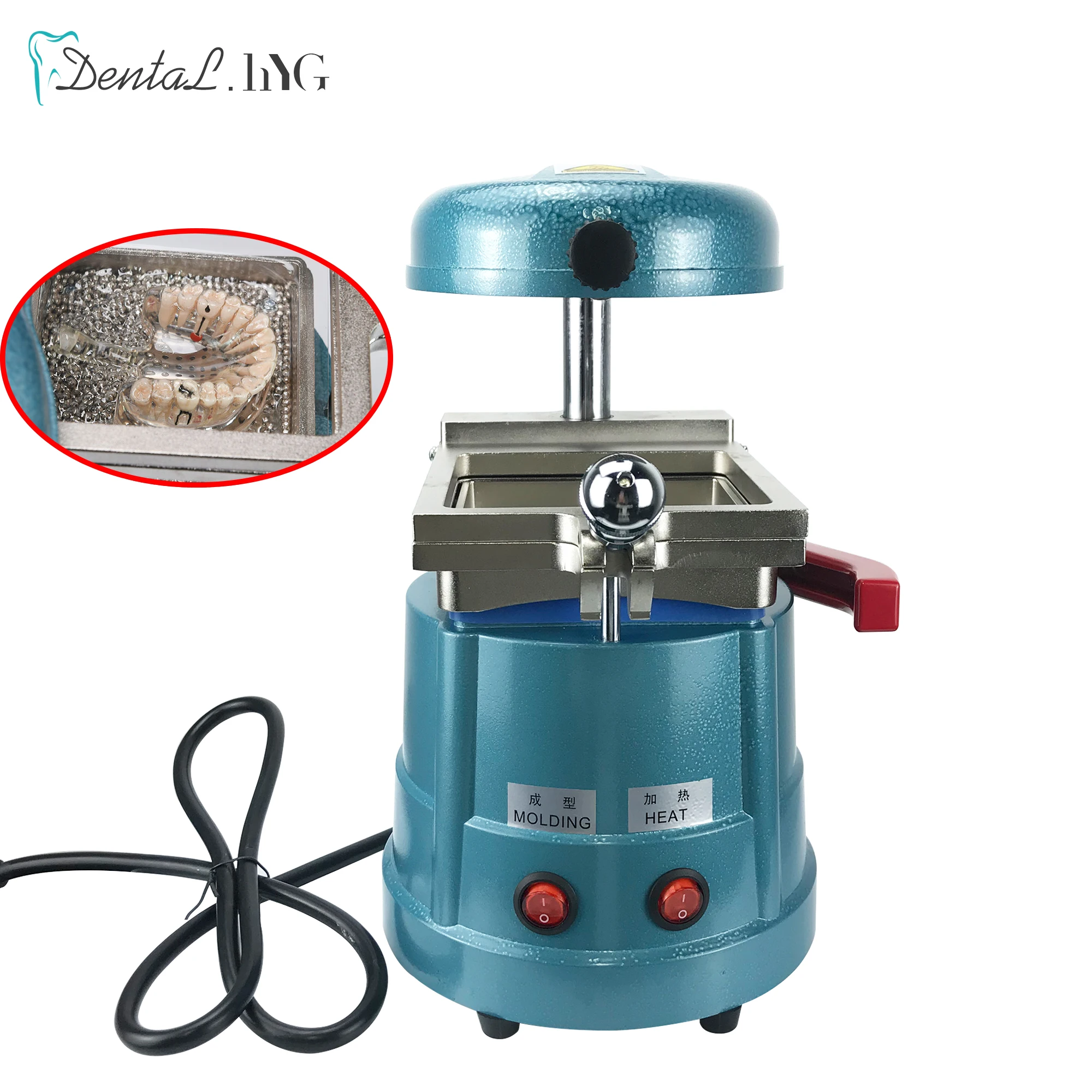 

220V 1000W Dental Vacuum Former Machine Forming and Molding Laminating Machine Dental Lab Equipment Vacuum Forming Machine