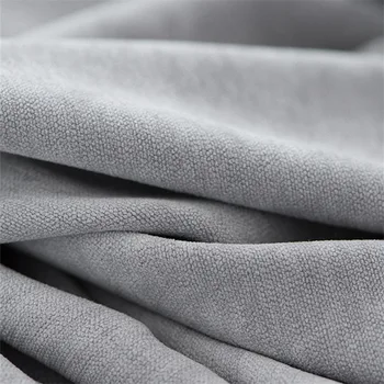 

High-grade Thick Gray Blackout Curtains For Living Room Window Curtains For Bedroom Ready Made Drapes Blinds Tende T150#4