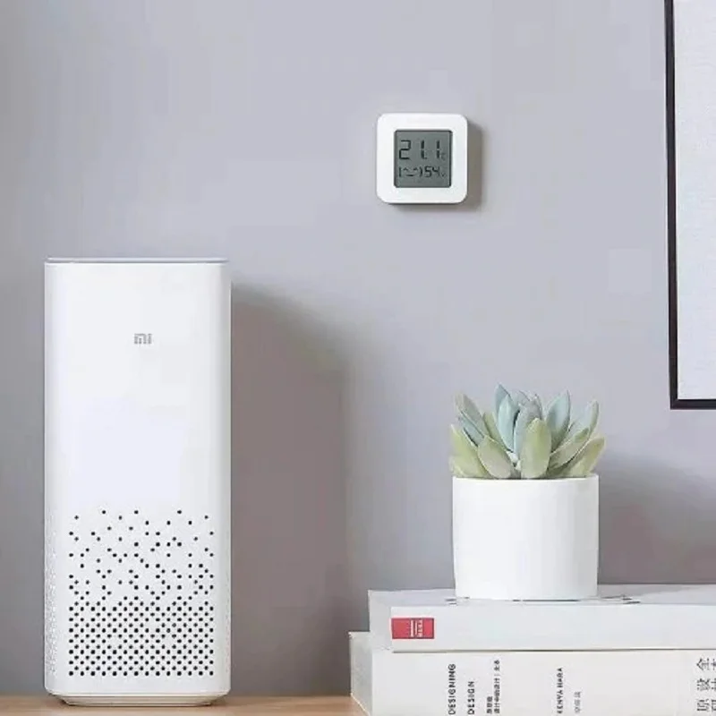 Original XIAOMI Mijia Bluetooth-compatible Thermometer 2 Wireless Smart Electric Digital Hygrometer Thermometer Work Mijia APP